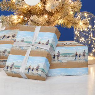 Op maat gemaakte fotocadeauverpakkings papier met