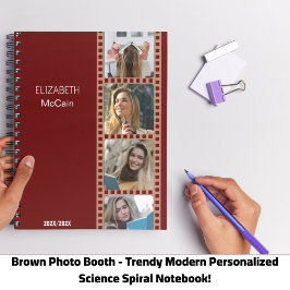 Op maat gemaakte fotohokje gepersonaliseerde weten notitieboek