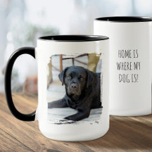 Op maat gemaakte fotokoffiemok voor huisdieren Ges