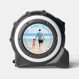Op maat gemaakte fotolintmeter cadeau gepersonalis rolmaat