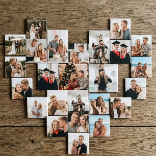 Op maat gemaakte fotomagneet voor trouwdag, famili magneet