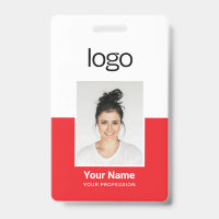 Op maat gemaakte fotonaambadges voor werknemers