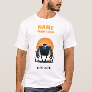 Op maat gemaakte Franky Crew Halloween T-shirt
