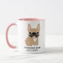 Op maat gemaakte Franse Moeder Mok, Franse Bulldog