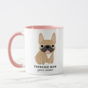Op maat gemaakte Franse Moeder Mok, Franse Bulldog Mok