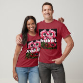 Op maat gemaakte Fresh Fit tekst donkerrode kleur  T-shirt (Unisex)