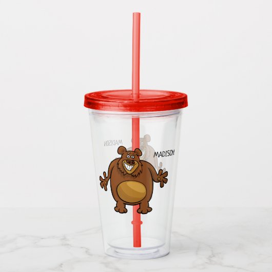 Op maat gemaakte Funny Bear bekers (Voorkant)