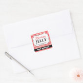Op maat gemaakte 'Gebakken met Liefde' Label HM003 (Envelop)