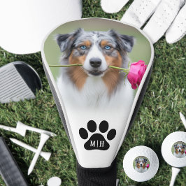 Op maat gemaakte gefotografeerde gezinsdier met mo golfheadcover