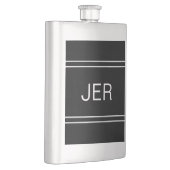 Op maat gemaakte gemonogrammeerde initialen drinke flacon (Rechts)