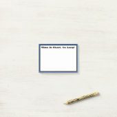 Op maat gemaakte gepersonaliseerde 3m met eigen op post-it® notes (Op bureau)