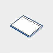 Op maat gemaakte gepersonaliseerde 3m met eigen op post-it® notes (Schuin)