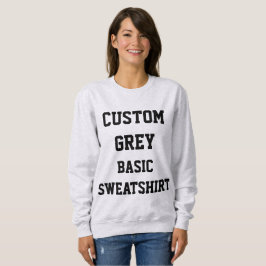 Op maat gemaakte, gepersonaliseerde dames sweatshi trui
