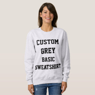 Op maat gemaakte, gepersonaliseerde dames sweatshi trui