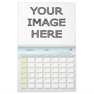 Op maat gemaakte gepersonaliseerde fotocadeau kalender