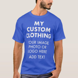 Op maat gemaakte gepersonaliseerde Heren KONINGSBL T-shirt