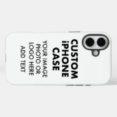 Op maat gemaakte gepersonaliseerde iPHONE 16 PLUS  Case-Mate iPhone Case (Achterkant (horizontaal))
