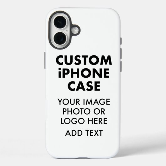 Op maat gemaakte gepersonaliseerde iPHONE 16 PLUS  Case-Mate iPhone Case (Achterkant)