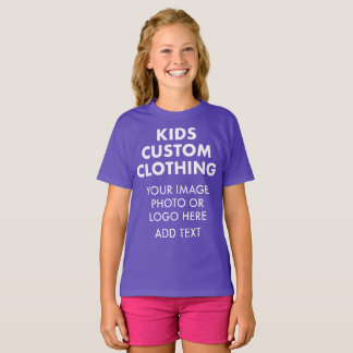 Op maat gemaakte, gepersonaliseerde MEISJES T-SHIR T-shirt