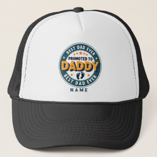 Op maat gemaakte gepersonaliseerde naam cadeau voo trucker pet