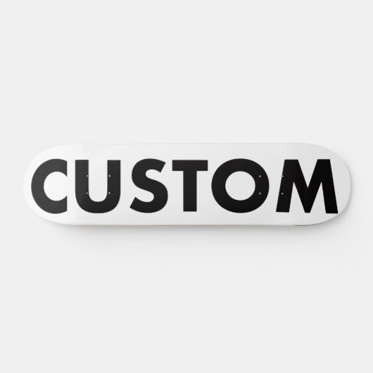 Op maat gemaakte gepersonaliseerde skateboarddeck persoonlijk skateboard (Horizontaal)