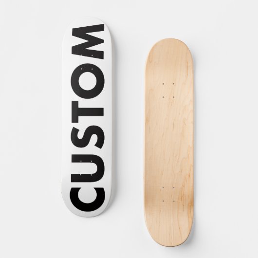 Op maat gemaakte gepersonaliseerde skateboarddeck persoonlijk skateboard (Voorkant)