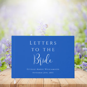 Op maat gemaakte geschenk saffier letters voor de gastenboek