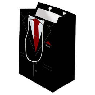 Op Maat Gemaakte Geschenktas Funny Business Cadeau Medium Cadeauzakje