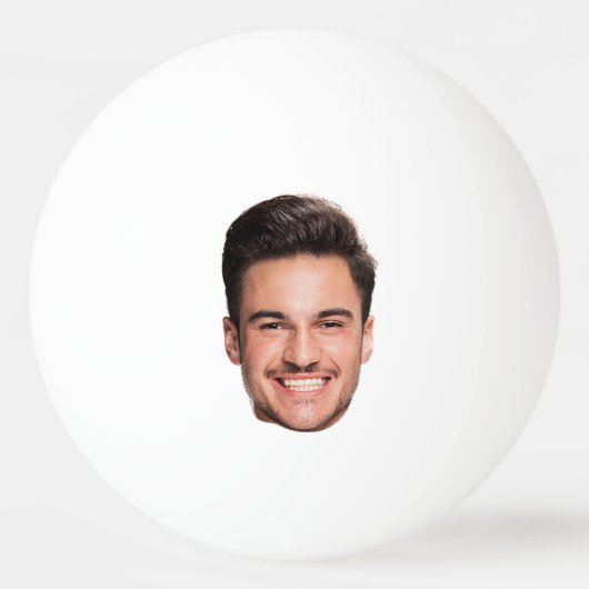 Op maat gemaakte gezicht pingpongbal (Voorkant)