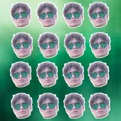 Op maat gemaakte gezichtstickers, gepersonaliseerd sticker