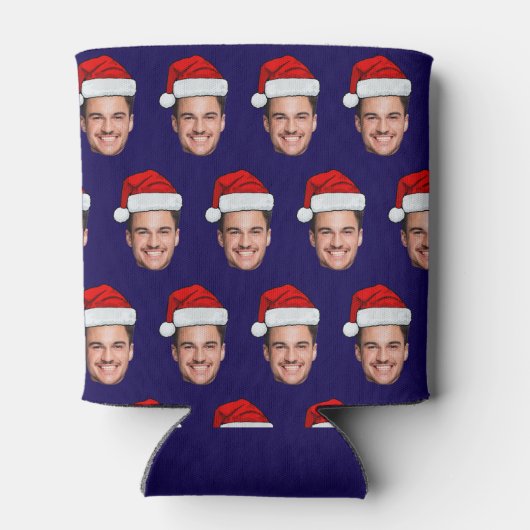 Op maat gemaakte gezichtsverjaardagsfavors vrijgez blikjeskoeler (Achterkant)