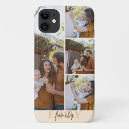 Op maat gemaakte gezinscollage met foto voor telef Case-Mate iPhone case