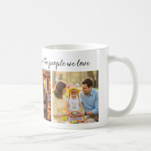 Op maat gemaakte gezinsportret gepersonaliseerd be koffiemok