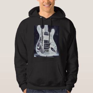 Op maat gemaakte gitaar, muziek liefhebber hoodie