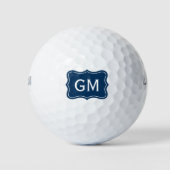 Op maat gemaakte golfballen met initialen voor fer (Voorkant)