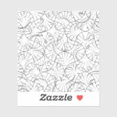 Op maat gemaakte grappige cadeautasjes sticker (Vel)