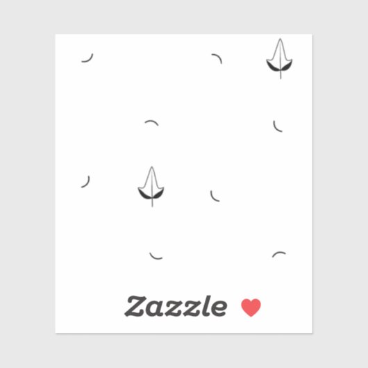 Op maat gemaakte grappige cadeautasjes sticker (Vel)