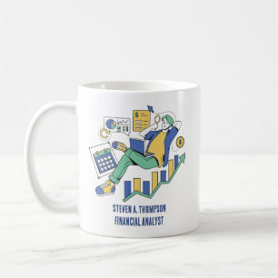 Op maat gemaakte grappige finance mok