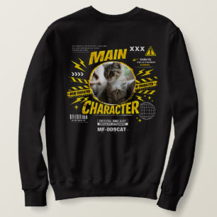 Op maat gemaakte grappige obsessieve bijlage katte trui