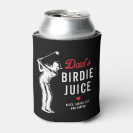 Op maat gemaakte grappige papa's Birdie Juice Golf Blikjeskoeler