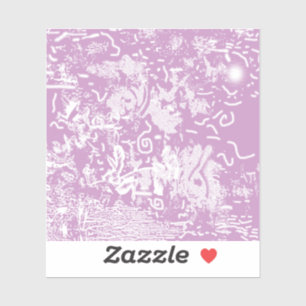 Op maat gemaakte grappige persoonlijke cadeautasje sticker