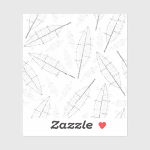 Op maat gemaakte grappige persoonlijke cadeautasje sticker
