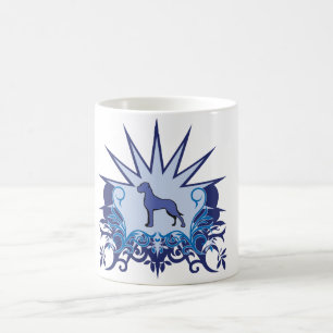 Op maat gemaakte Great Dane koffiemok Magische Mok