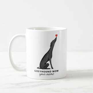Op maat gemaakte Greyhound Moeder Mok, Gepersonali Koffiemok