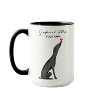 Op maat gemaakte Greyhound Moeder Mok, Gepersonali