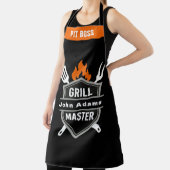 Op maat gemaakte Grill Master Monogram Schort - Ch (Insitu)