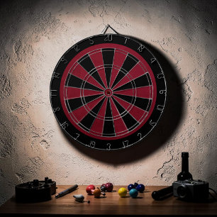 Op maat gemaakte Grunge Rode Game Dartbord