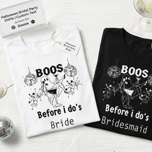 Op maat gemaakte Halloween vrijgezellenfeest T-shi Tri-Blend Shirt