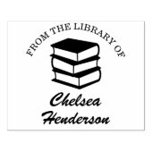 Op maat gemaakte handgemaakte boeken uit de biblio rubberstempel (Afrduk)