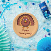 Op maat gemaakte Happy Thanksgiving papieren borde Papieren Bordje (Feest)